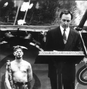 Prime Minister Mr Paul Keating at Redfern Park